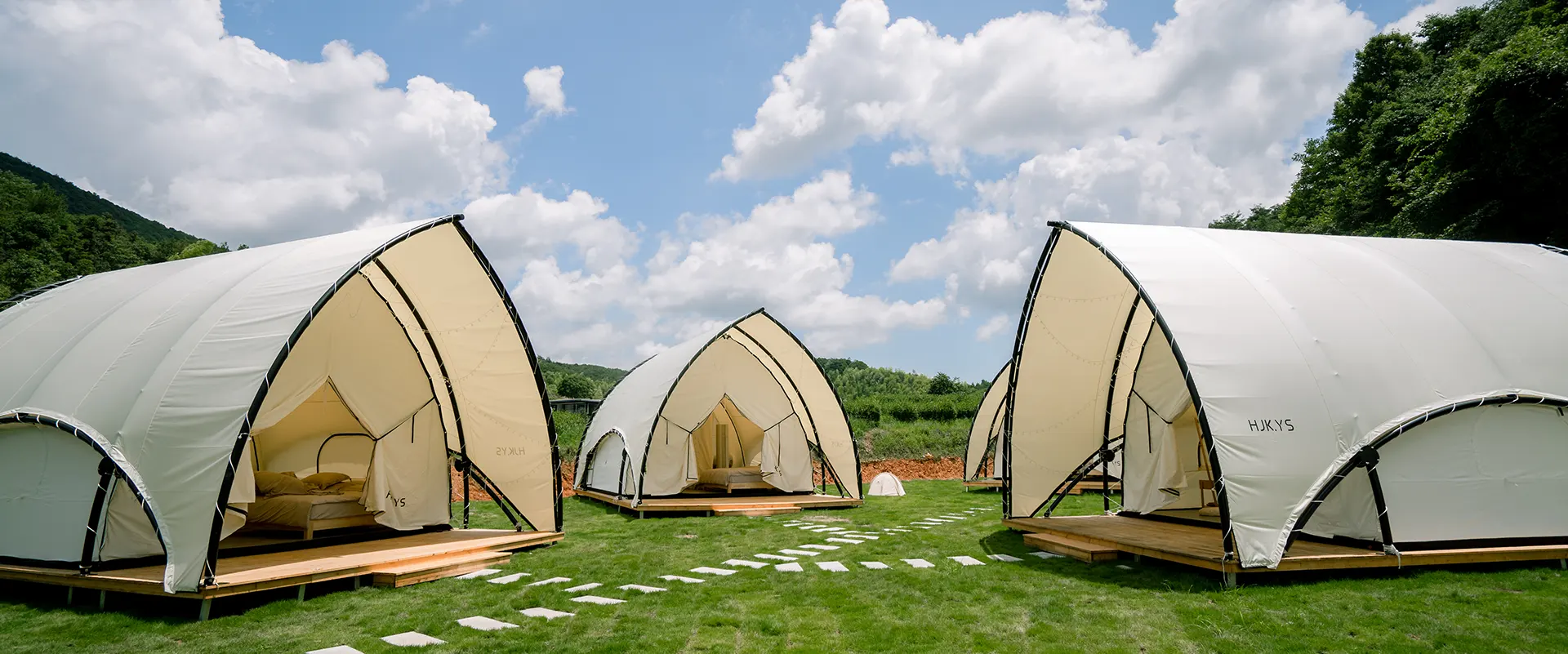 Lichte fabrikant van luxe tent