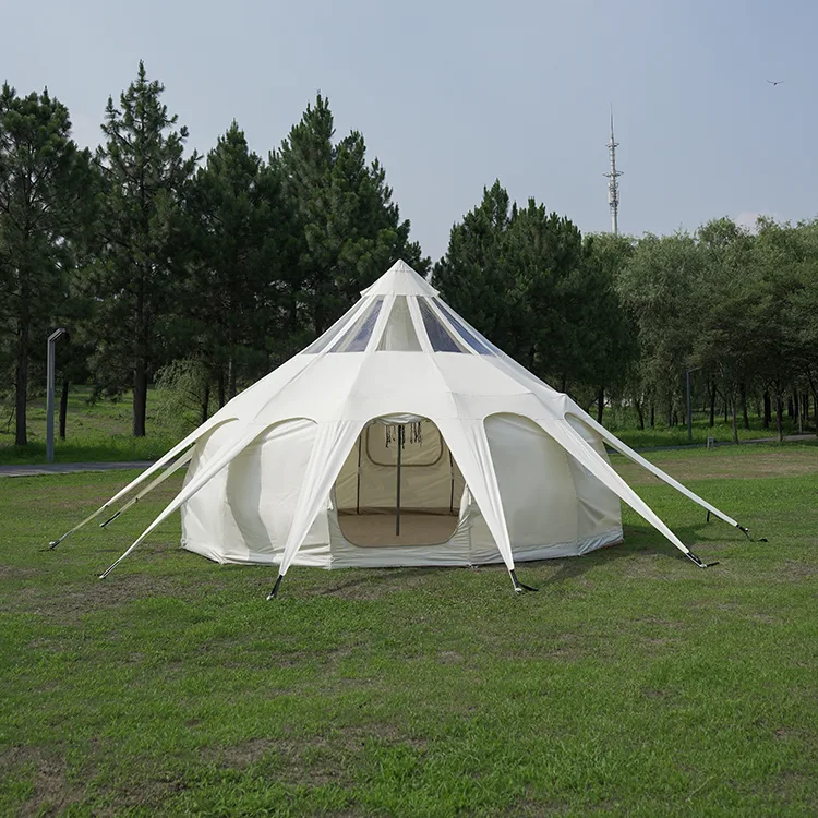 Grote dikke katoenen lotus sterrenhemel tent
