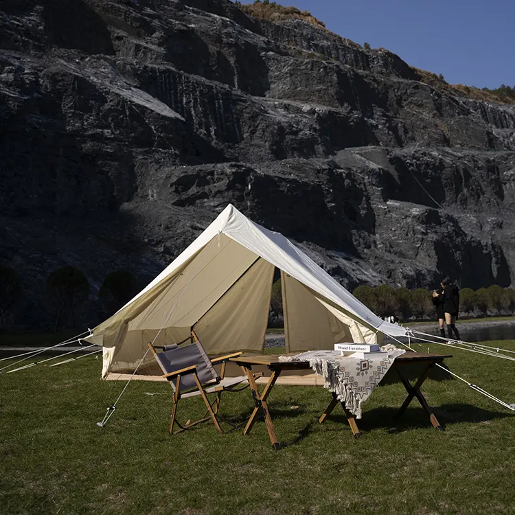 Luxe ademende cabine campingtent